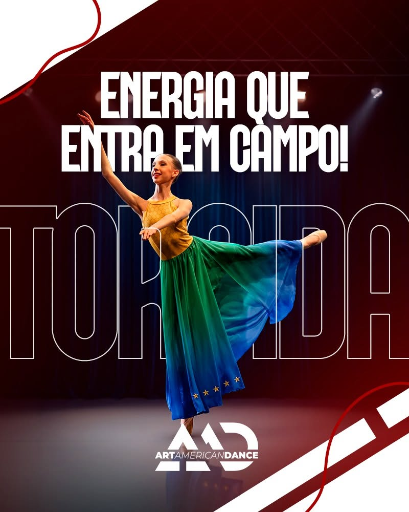 Bailarina em apresentação de ballet